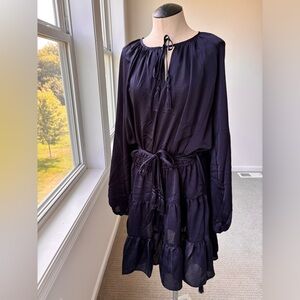 Boho Tahari silk dress